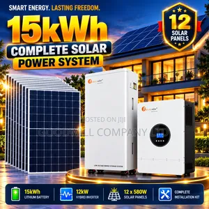 15kWh 48V Hybrid Lithium Solar System Full Kit
