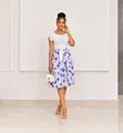 Flora Smocked Midi Dress - 4