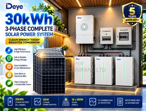 30kWh Deye Hybrid Solar System Kit