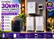 30kWh Sunmega Light Hybrid/Lithium Solar System Full Kit - 1