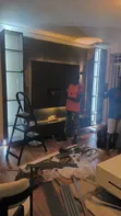 Wall Unit TV Stand Installation Services - 4