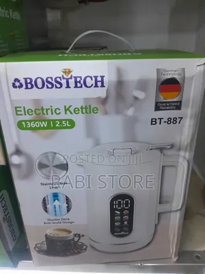 Bosstech 2.5L Automatic Cordless Electric Smart Kettle
