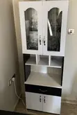 Cupboard with Glass Compartments - 1