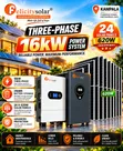 Felicity 25kWh 16kVA 3-Phase Hybrid Solar System Kit - 1