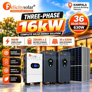 Felicity 50kWh 16kVA 48V Hybrid Solar System