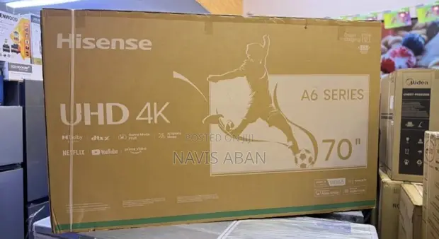 Hisense 70" Smart 4K UHD TV (A6 Series) - 1