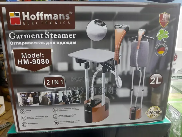 Hoffmans Electronics 2-in-1 Garment Steamer HM-9080 - 1