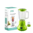 Winningstar 1.5L 2-in-1 Fruit Juice Blender, Grinder, Mincer - Green - 1