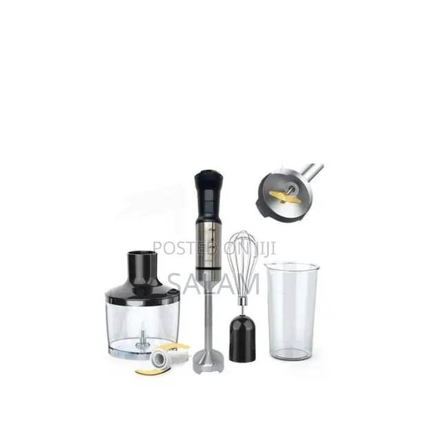 Hoffmans 4-in-1 Hand Blender with Dough Mixers & Vegetable Cutter - 1