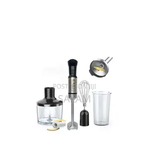 Hoffmans 4-in-1 Hand Blender with Dough Mixers & Vegetable Cutter