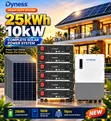 25kWh Dyness Hybrid Solar System Kit - 1
