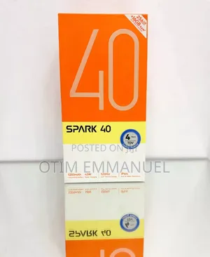 New Tecno Spark 40 256GB Orange