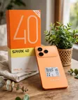 New Tecno Spark 40 256GB Orange - 3