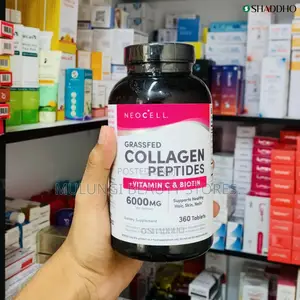 NeoCell Grassfed Collagen Peptides + Vitamin C & Biotin 360 Tablets