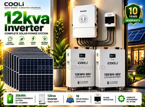 30kWh 48V Cooli Hybrid Lithium Solar System
