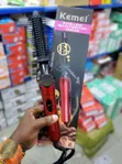 Kemei KM-19 2-in-1 Hair Curler & Straightener - 1