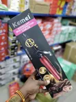 Kemei KM-19 2-in-1 Hair Curler & Straightener - 2