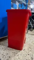Red 30 Liter Medical Waste Bin - 2