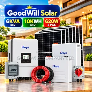 10kWh 48V Deye Hybrid Solar System with Lithium Battery