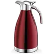 Brand New 2L Stainless Steel Thermal Flask Water Jug - Red - 2