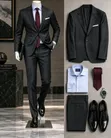 Turkish Suit - Khaki Spandex - 4