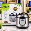 Pixel 11-in-1 Multifunctional Electric Pressure Cooker (PIX-2011 D Series) - 2