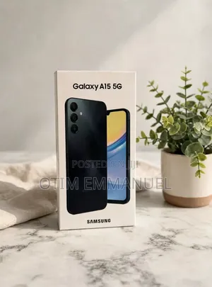 New Samsung Galaxy A15 5G 256GB Black