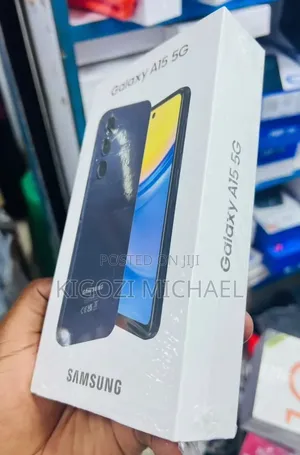 New Samsung Galaxy A15 5G 256GB Black