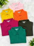Cotton Polo Shirts for Women - 1