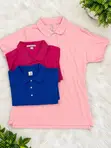 Cotton Polo Shirts for Women - 4