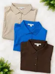 Cotton Polo Shirts for Women - 5