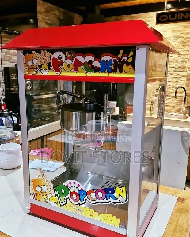 Brand New Electric Popcorn Machine - 1