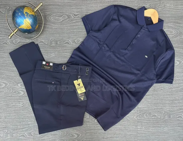 Men's Two-Piece Cotton Outfit - 1