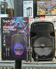 Saachi 15" Rechargeable Trolley Speaker with 2 Mics (NL-SP-6341) - 1