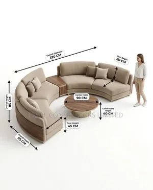 Sofa Sets with Center Tables - Any Colour