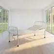 Metallic Hospital Bed with Crank - Brand New - 3