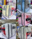 Plain Coloured Striped Duvet Set - 2
