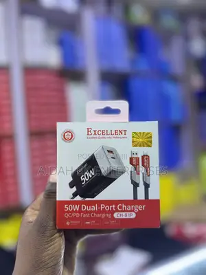 Excellent 50W Dual Port Charger