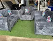 Elegant Grey Sofa Set - 1