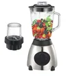 (2in1) Hoffman Stainless Steel Blender with Glass Jar and Grinder - 1