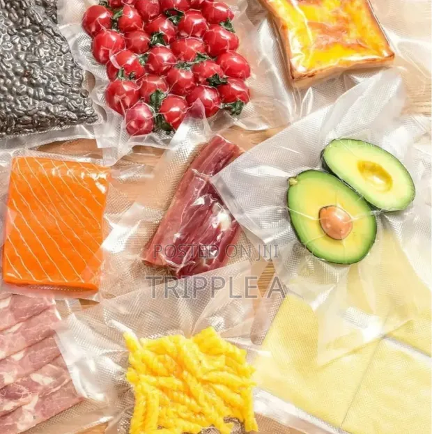 Embossed Vacuum Seal Bags - 100pcs (2kg) - 1