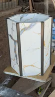 Wooden Hexagon Flower Pots - Brand New - 2