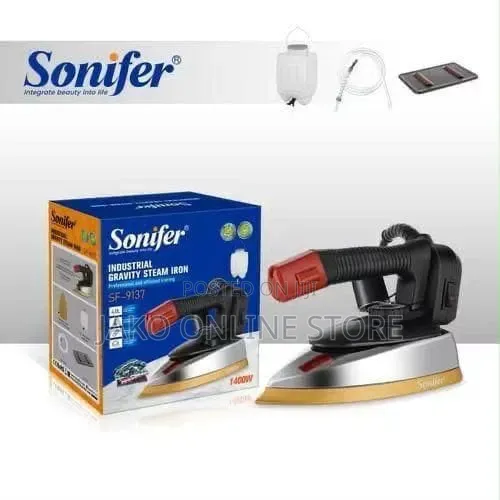 Sonifer SF-9137 Steam Flat Iron - 1