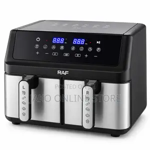 RAF R.5382 10L Dual-Basket Digital Air Fryer