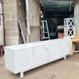 Wooden TV Stand with Drawers and Shelves - 2