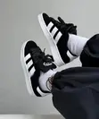Original Adidas Campus Black White - 1