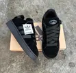 Original Black Adidas Campus Sneakers - 1