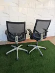 Mesh Back Office Chairs with Adjustable Height - 2