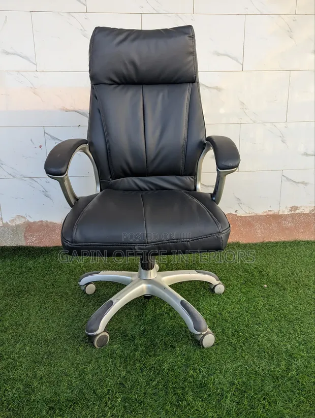 Refurbished Long Back Adjustable Office Chair - 1