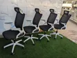 Adjustable Mesh Back Office Chair with Headrest - 1